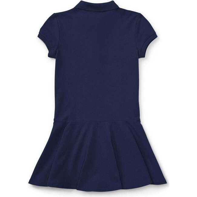 Logo Jr Polo Dress, Navy