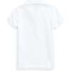 Stretch Cotton Polo, White - Polo Shirts - 2