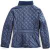 Quilted Shell Jr Jacket, Navy - Jackets - 2