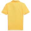 Logo Cotton Polo, Yellow - Polo Shirts - 2