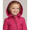 Quilted Shell Jacket, Pink - Jackets - 3