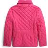 Quilted Shell Jr Jacket, Pink - Jackets - 3