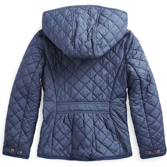 Quilted Shell Jr Jacket, Navy - Jackets - 3