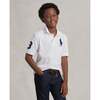 Logo Patch Jr Polo, White - Polo Shirts - 3