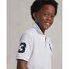 Logo Patch Jr Polo, White - Polo Shirts - 4