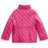Quilted Shell Jacket, Pink - Jackets - 6
