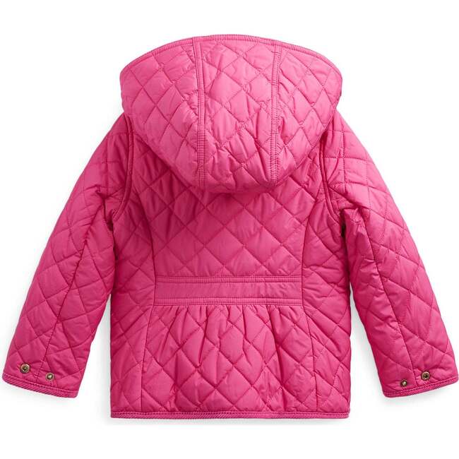 Quilted Shell Jacket, Pink - Jackets - 7