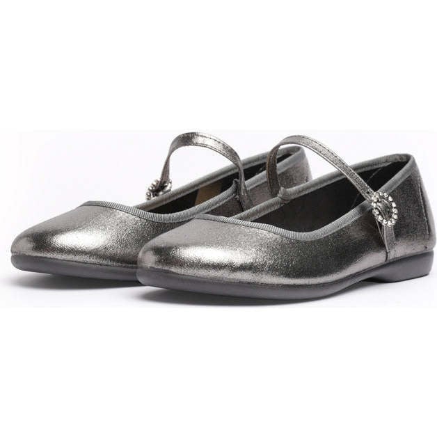 Holiday Mary Janes, Silver Shimmer - Mary Janes - 3