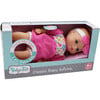 Goldberger Doll Baby's First 11" Classic Softina with Pink & Foral Jumper & Headband - Dolls - 1 - thumbnail