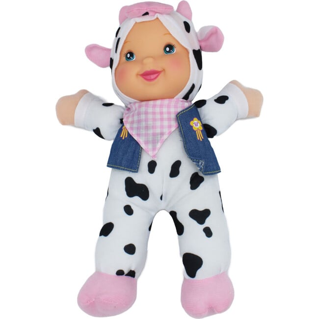 Baby's First Goldberger Doll Mfg Co Singing Farm Animal Friends - Cow - Dolls - 2