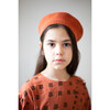 Knitted Beret, Caramel - Hats - 2