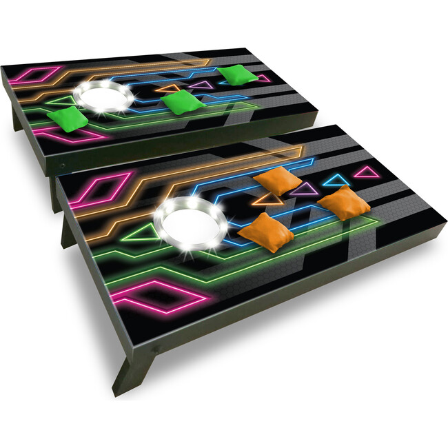 Ambassador Games Electronic Arcade Cornhole (Neon Series)