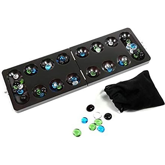 Craftsman Deluxe Wood Mancala Game Set - Board Games - 2