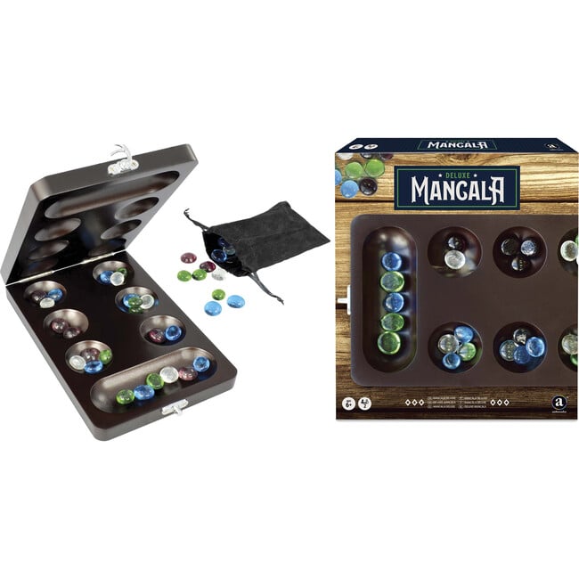 Craftsman Deluxe Wood Mancala Game Set - Board Games - 3