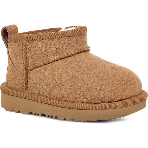 【関税&送料込】UGG Boots Beige Classic Ultra Mini Boots, Beige - UGG Shoes | Maisonette