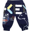 Logo Joggers, Navy - Sweatpants - 3