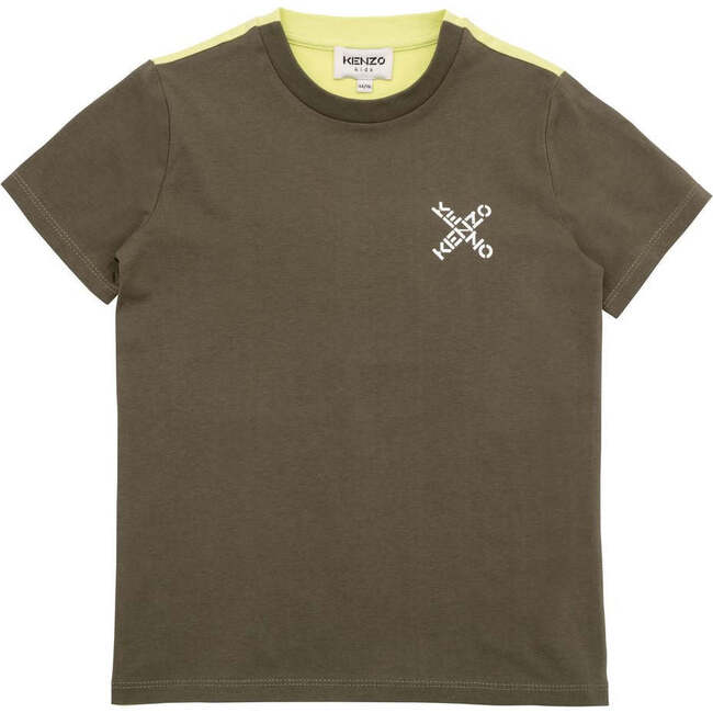 "X" Logo T-Shirt, Green