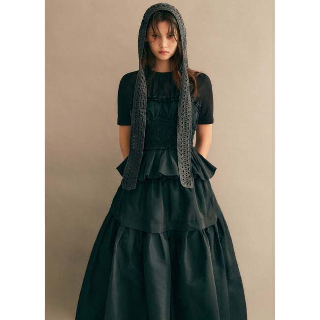 Women's Diana Top, Black - Shirts - 2