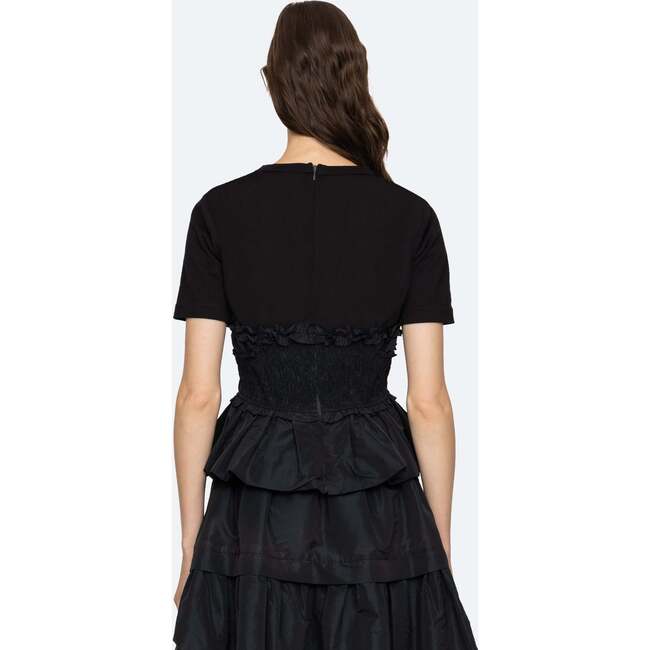 Women's Diana Top, Black - Shirts - 3