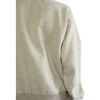 Women's Sweatshirt Cardigan, Heather Grey - Sweaters - 3
