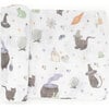 Cotton Muslin Swaddle Single, Cats & Cauldrons - Swaddles - 1 - thumbnail