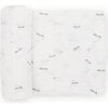 Cotton Muslin Swaddle Single, Bats - Swaddles - 1 - thumbnail