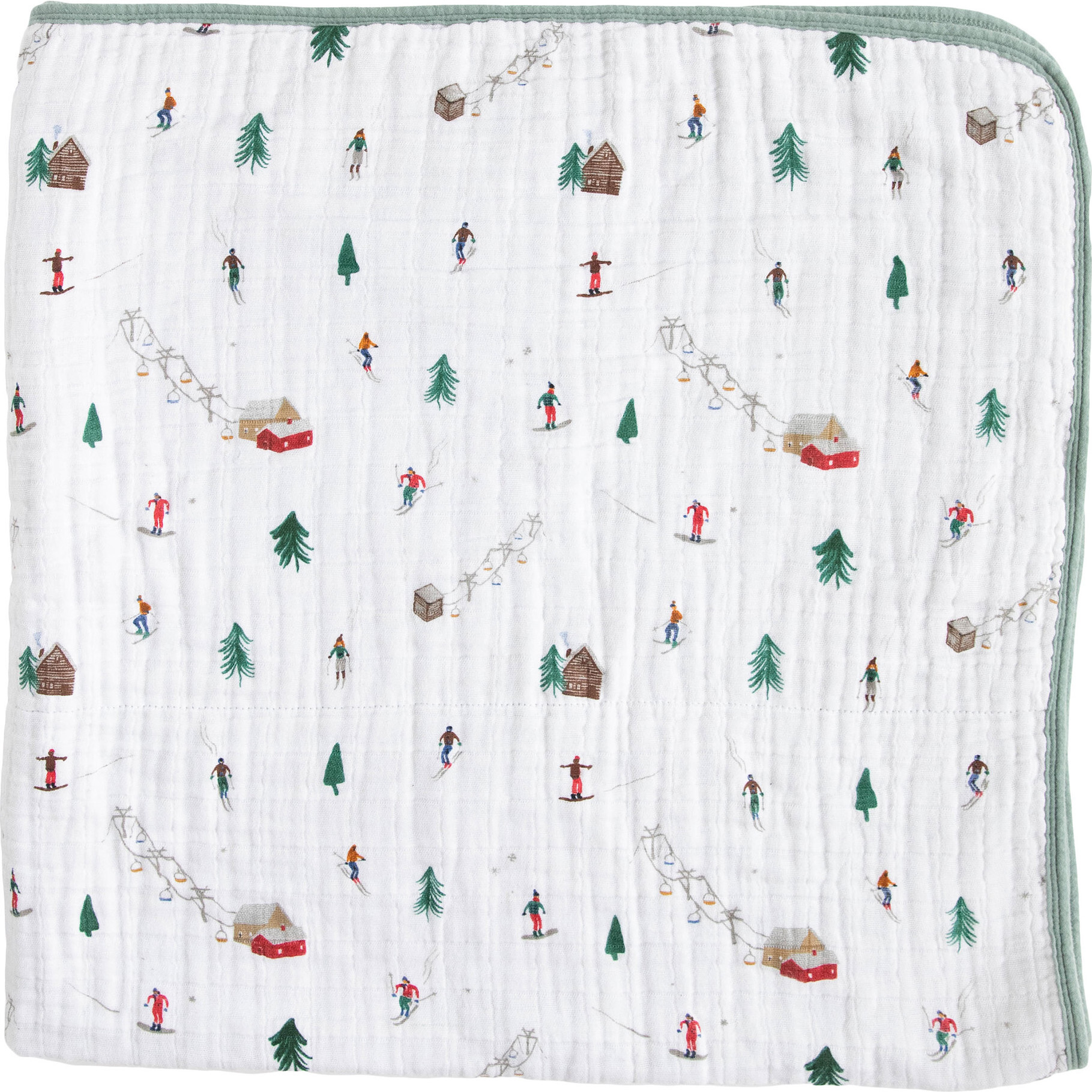 Cotton Muslin Original Quilt, Powder Party - Quilts - 1