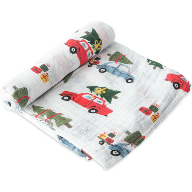 Cotton Muslin Single Swaddle, Holiday Haul