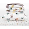 Toddler Cotton Muslin 3-Piece Bedding Set, Colorful Critters - Duvet Sets - 8