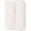 Stretch Knit Swaddle Blanket, White (Pack Of 2) - Swaddles - 2