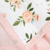 Toddler Cotton Muslin Comforter, Watercolor Roses - Duvet Sets - 3