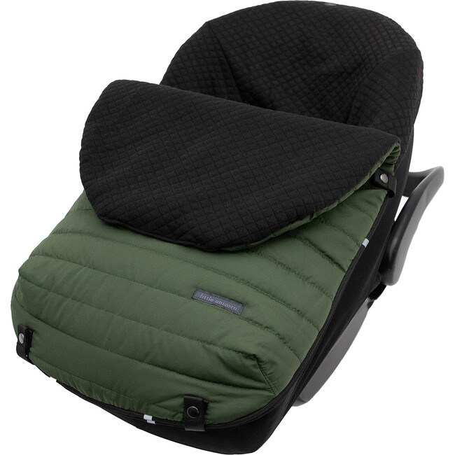 Infant Car Seat Footmuff, Dark Green