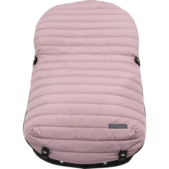 Infant Car Seat Footmuff, Mauve - Car Seat Accessories - 2