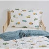 Toddler Cotton Muslin 3-Piece Bedding Set, Trucks - Duvet Sets - 6