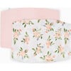 Cotton Muslin Pillowcase, Watercolor Roses (Pack Of 2) - Sheets - 1 - thumbnail