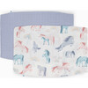 Cotton Muslin Pillowcase, Unicorns (Pack Of 2) - Sheets - 1 - thumbnail