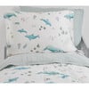 Cotton Muslin Pillowcase, Whales (Pack Of 2) - Sheets - 3