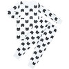 Spooky Black Cat Pajama Set, Black - Pajamas - 1 - thumbnail