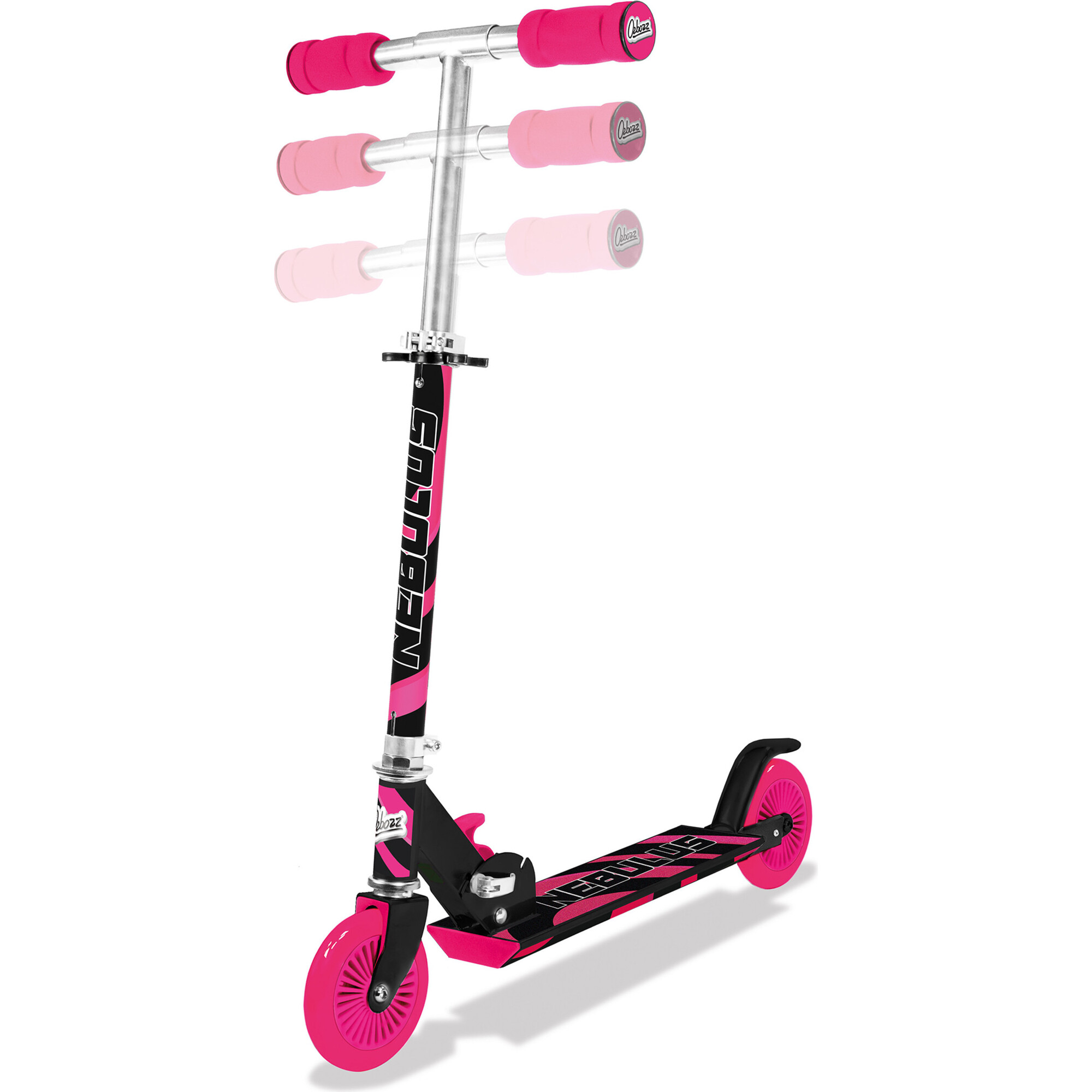 Nebulus Adjustable Scooter: Pink & Black - Scooters - 1