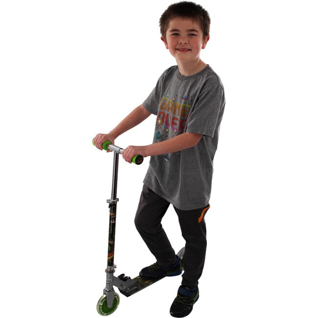 Ozbozz Dinosaur Scooter with 2 Light Up Wheels - Scooters - 4