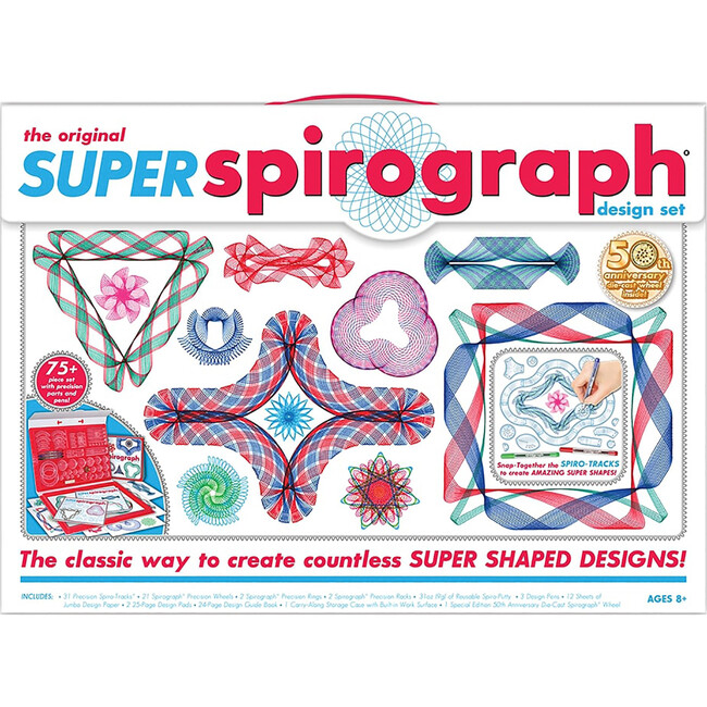 The Original Super Spirograph Design Drawing Set