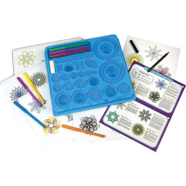 The Original Spirograph Drawing Kit w/ Markers & Guide Book for Kids - Activities - 2