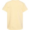 New Era Vintage-Washed Rib Knit Crew Neck T-Shirt, Yellow - T-Shirts - 2