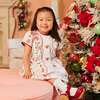 Poinsettia Girl Dress, White - Dresses - 2