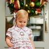 Wreath Girl Bubble, White - Onesies - 2