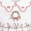 Wreath Girl Bubble, White - Onesies - 3