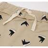 Hockey Skates Print Brooklyn Jogger Pant, Oat - Pants - 2
