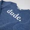 Brooklyn Boxy "dude.", Denim - Sweatshirts - 2