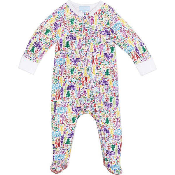 Nutcracker Zip Onesie, Multi Joy Street Kids Rompers