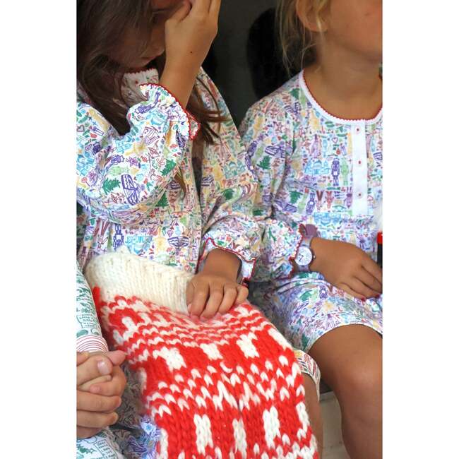 Nutcracker Tess Lounge Dress, Multi - Dresses - 3